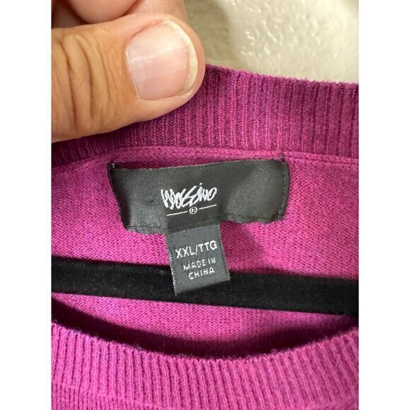 Mossimo Women's‎ Purple Lightweight Sweater, purple sweater, womens sweater - Picture 3 of 6